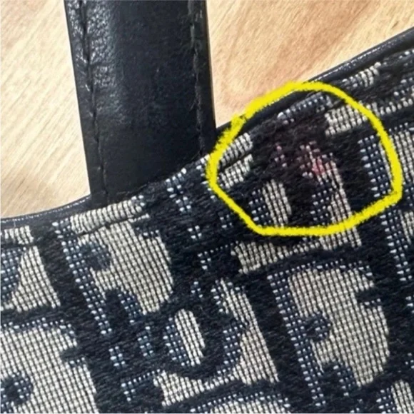 Christian Dior Monogram Navy Oblique Saddle Belt Bag - Picture 17 of 17